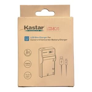 Kastar Battery LCD Charger for Leica BP-DC10 BP-DC10-E BP-DC10-U Leica BC-DC10